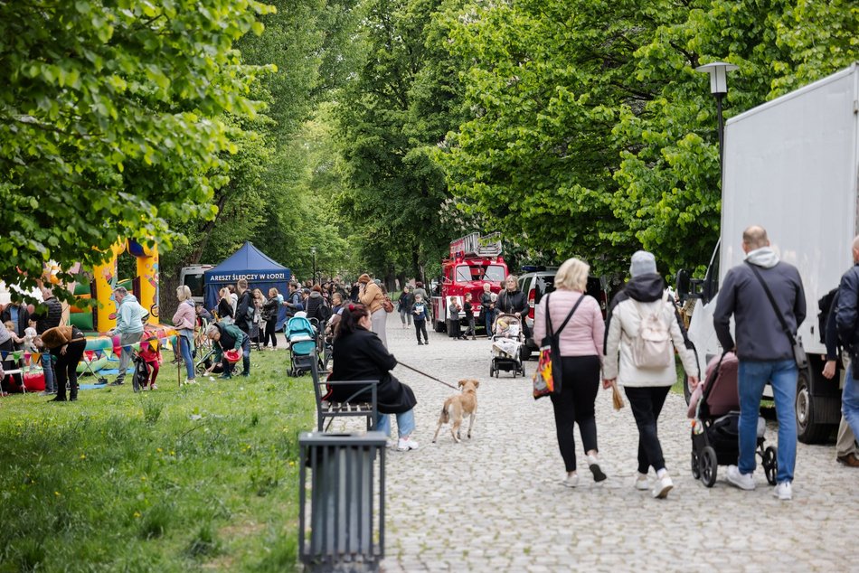 Łodzianie świętują 150-lecie Straży Pożarnej w Łodzi. Piknik, warsztaty i pokazy