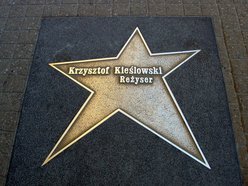 Gwiazda Krzysztofa Kieślowskiego na ul. Piotrkowskiej w Łodzi