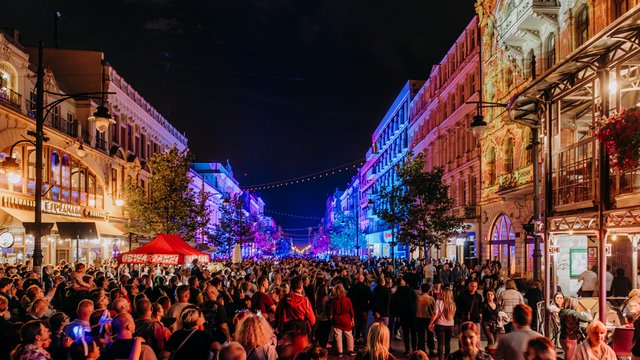 Łódź ponownie stolicą światła. Zobacz najlepsze zdjęcia z Light Move Festival 2023! [GALERIA]