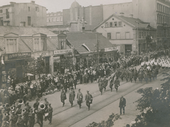 Łódź. Boże Ciało w 1928 r.