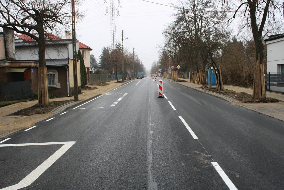 Łódź. Ulica Dubois w Łodzi po remoncie