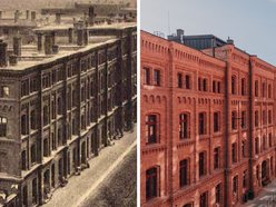 Łódź. Ogrodowa w Łodzi kiedyś i dziś. Od XIX-wiecznych fabryk po nowoczesność