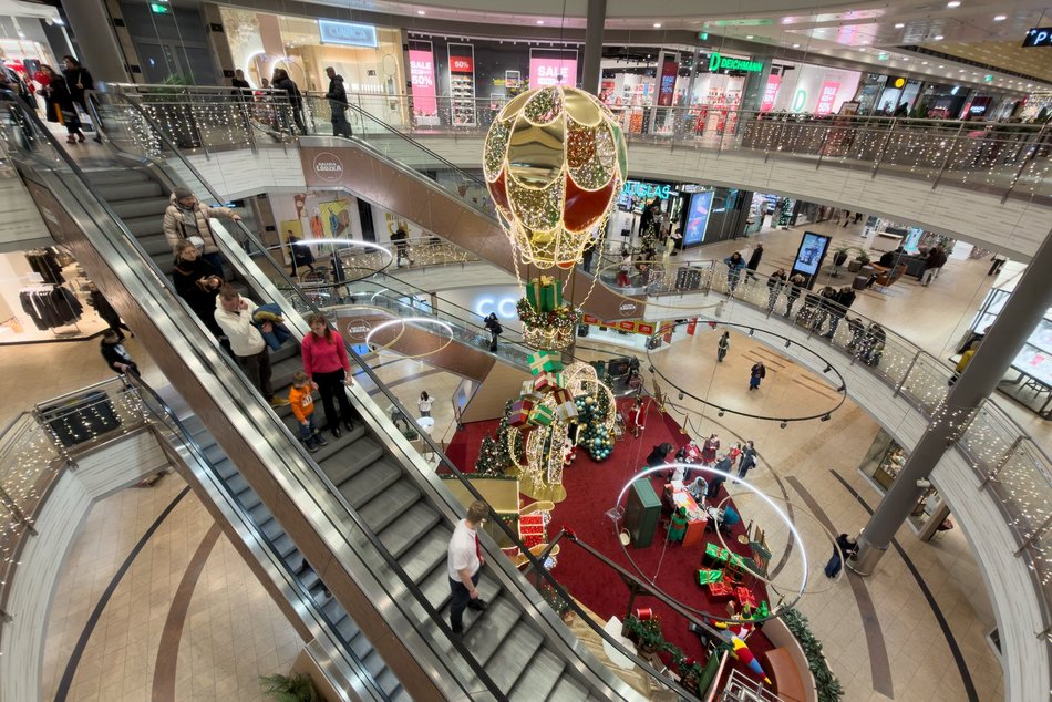 Przedświąteczna gorączka w Galerii Łódzkiej. Ile osób zdecydowało się na zakupy?