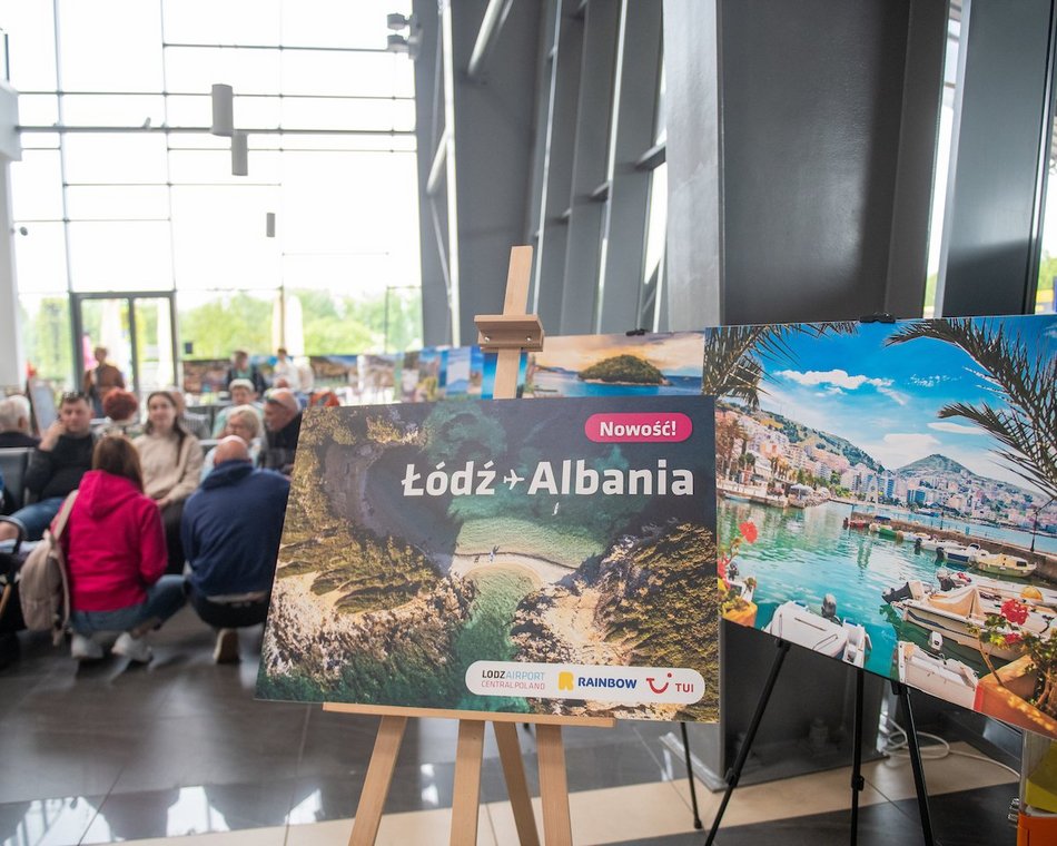 Łódź. Z lotniska w Łodzi prosto do Albanii! Wystartowały pierwsze loty czarterowe