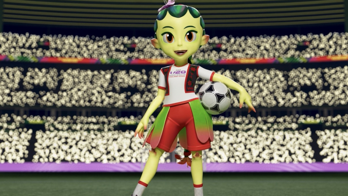 Łódź. Mistrzostwa Świata FIFA U-20 kobiet w Łodzi. Islana została oficjalną maskotką!