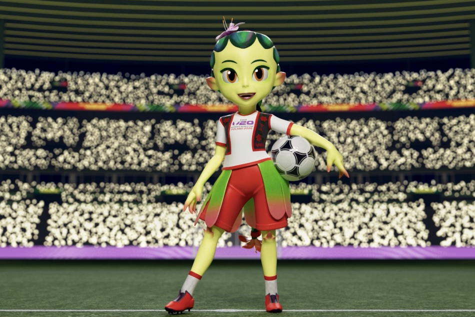 Łódź. Mistrzostwa Świata FIFA U-20 kobiet w Łodzi. Islana została oficjalną maskotką!