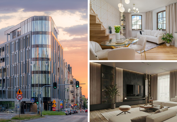 Łódź. Budynek New Iron i dwa mieszkania