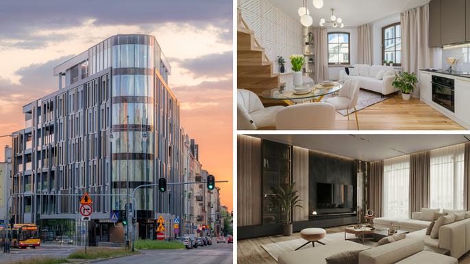 Łódź. Budynek New Iron i dwa mieszkania