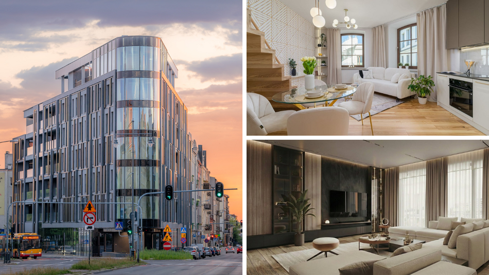 Łódź. Budynek New Iron i dwa mieszkania