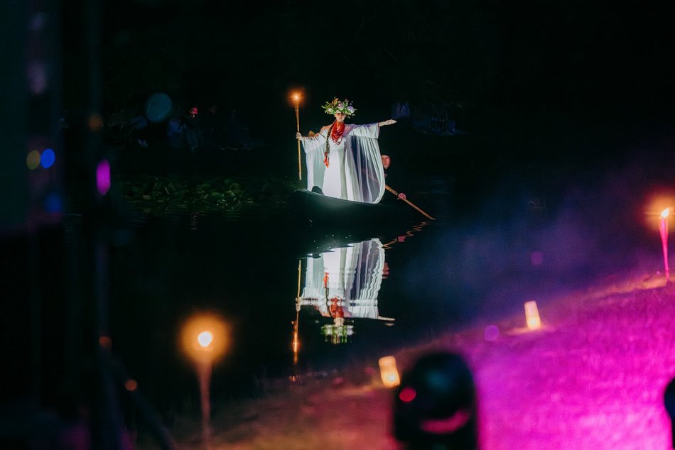 Łódź. Noc Świętojańska w Ogrodzie Botanicznym w Łodzi. Pełno magii, tańca i niezwykłych rytuałów