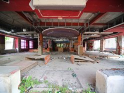 Łódź. Ruina w Pasażu Rubinsteina w Łodzi