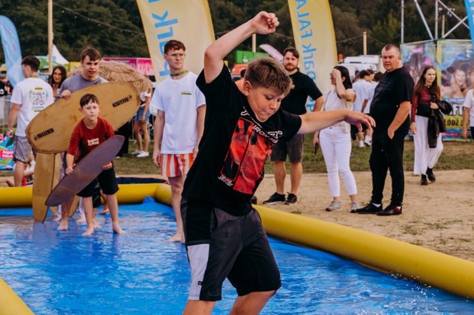 Wesołe miasteczko, Aquapark Fala i chill na Łódź Summer Festival 2025
