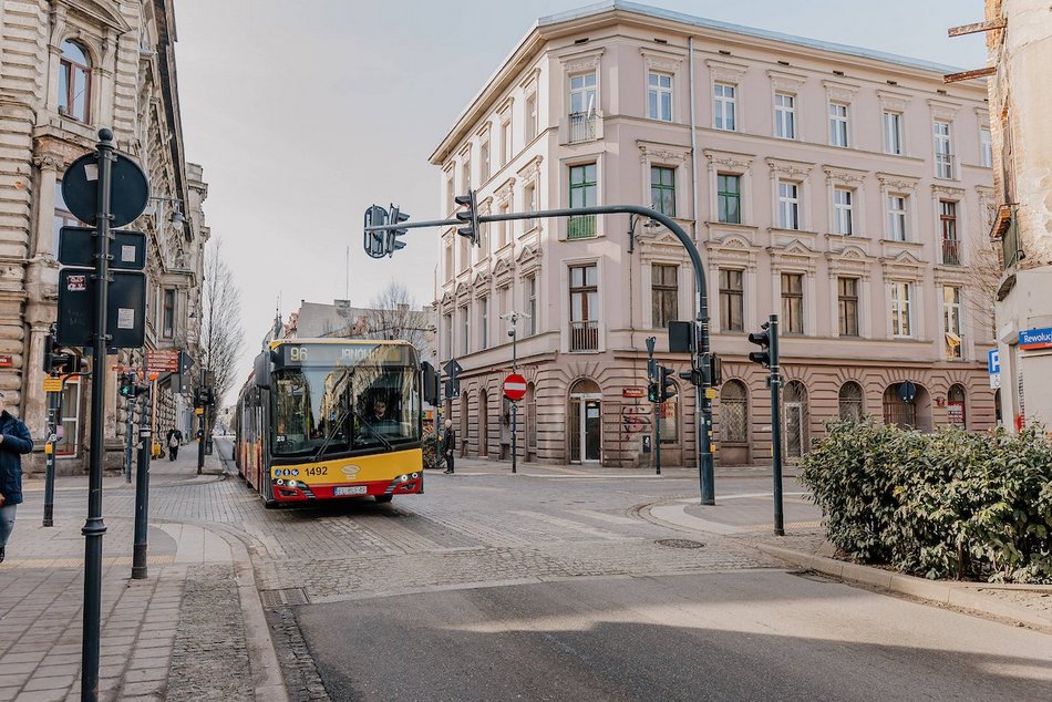 Remont skrzyżowania Wschodniej i Rewolucji. Zmiany w ruchu i MPK Łódź