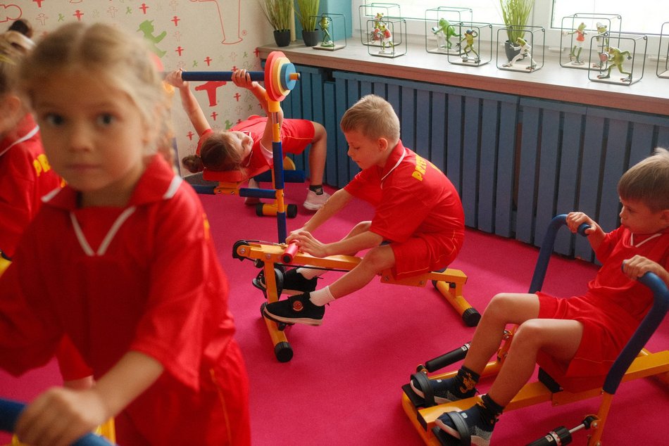 Pierwsza siłownia dla przedszkolaków w Łodzi. Nic słodszego dzisiaj nie zobaczysz!