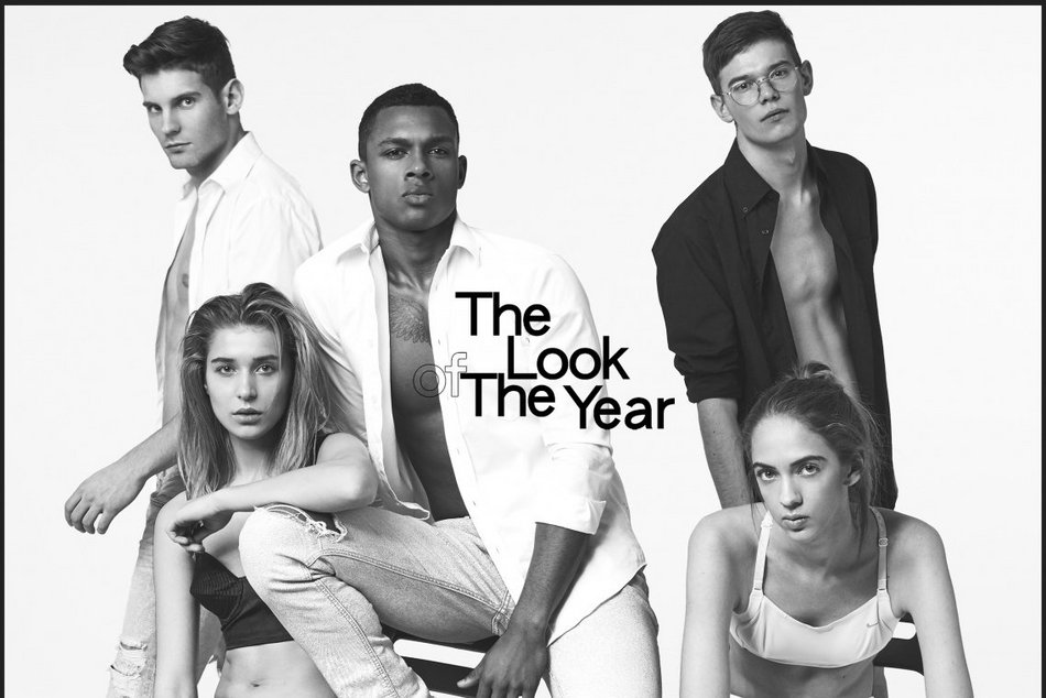 Modele pozujący do The Look Of The Year 