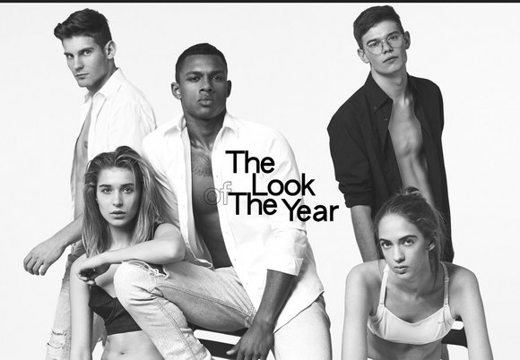 Modele pozujący do The Look Of The Year 
