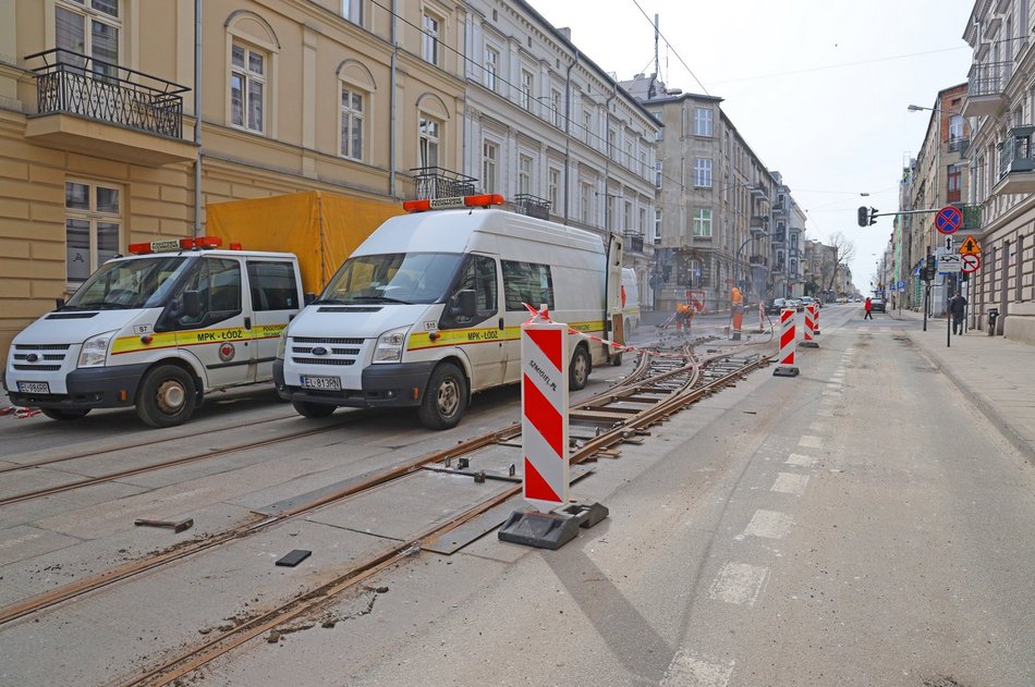 Tramwaje MPK Łódź wrócą na Gdańską! Pojadą dzięki specjalnej nakładce
