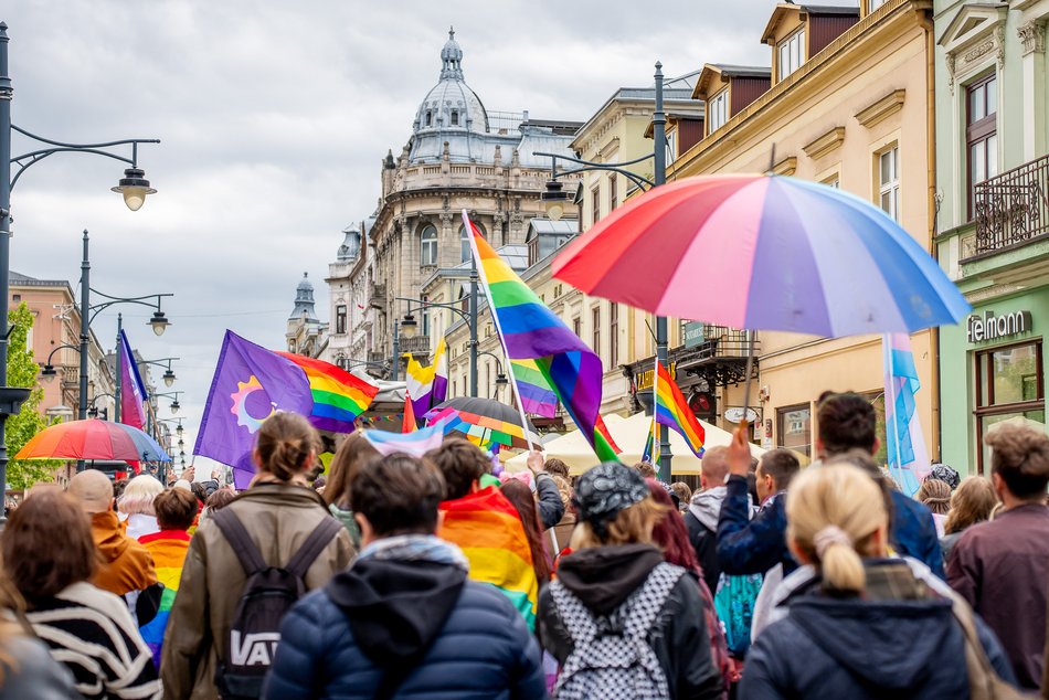 Łódź. Marsz Równości Łódź 2025 przeszedł ulicami miasta. Moc pozytywnej energii!