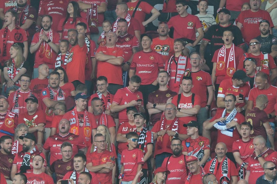 Łódź. Kibice na meczu Widzewa Łódź z Wisłą Płock. Byłeś? Odszukaj się w galerii