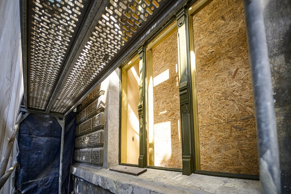 Jak idzie remont IV Liceum Ogólnokształcącego przy Pomorskiej w Łodzi