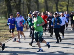 Łódź. Wielkanocny Parkrun w Parku Poniatowskiego