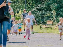 Bieg charytatywny w parku Baden-Powella