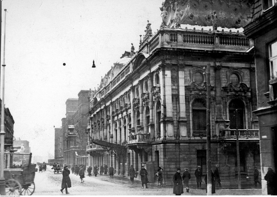 Łódź. Pałac Izraela Poznańskiego - Obecnie Muzeum Miasta Łodzi - rok 1931