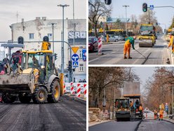 Łódź. Remonty ulic w Łodzi