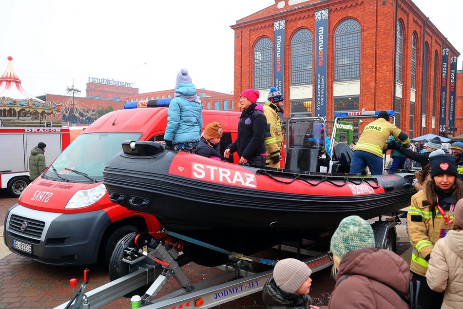 Łódź. Moc atrakcji w Manufakturze na WOŚP 2026 w Łodzi! Wikingowie, strażacy, pokazy i więcej