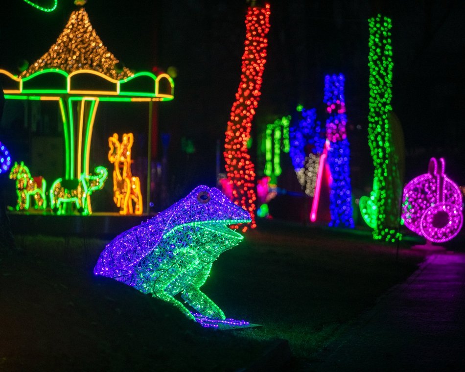 Park Miliona Świateł w Orientarium Zoo Łódź