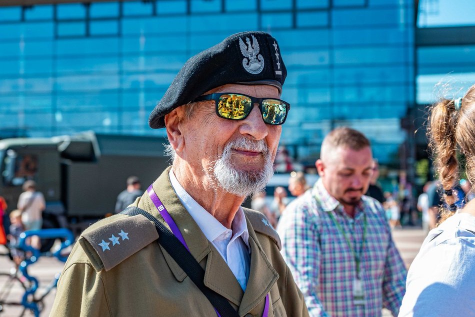 Piknik weterana w Manufakturze