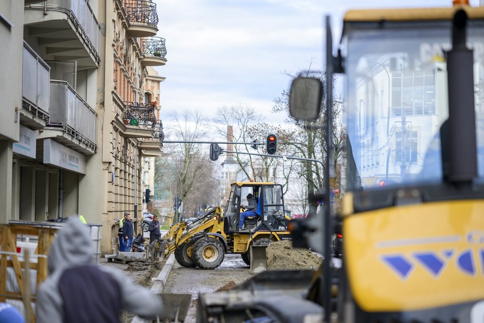 Remont Radwańskiej w Łodzi