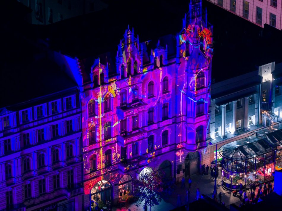 Co tam się działo! Pasaż Schillera pełen koncertów, świateł i instalacji