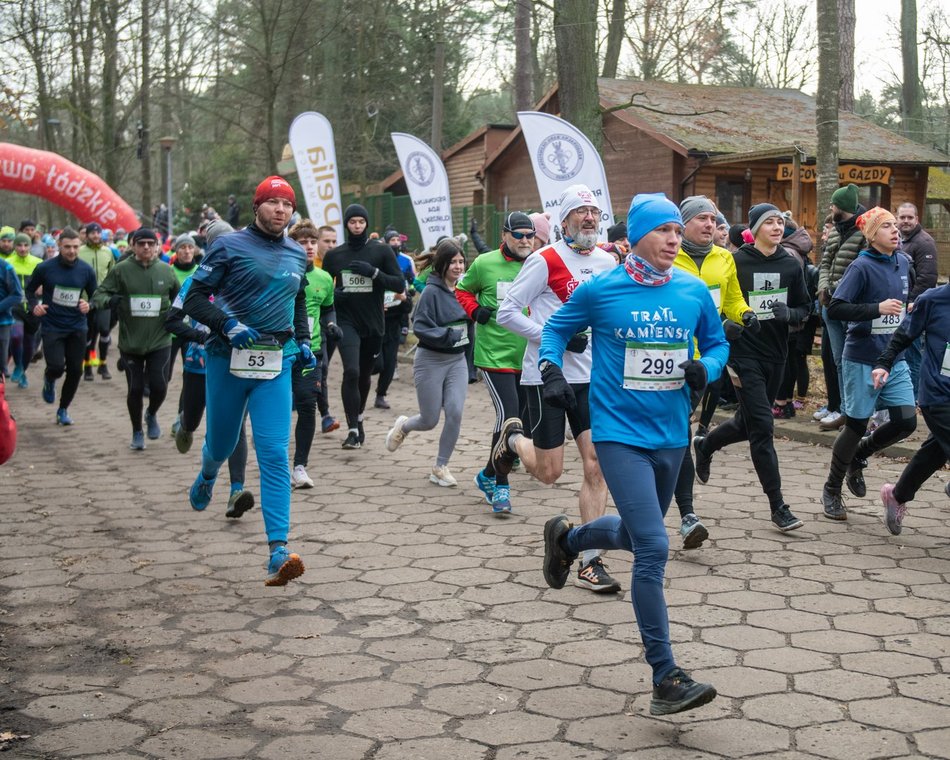 Łódź. Bieg Sylwestrowy w Arturówku