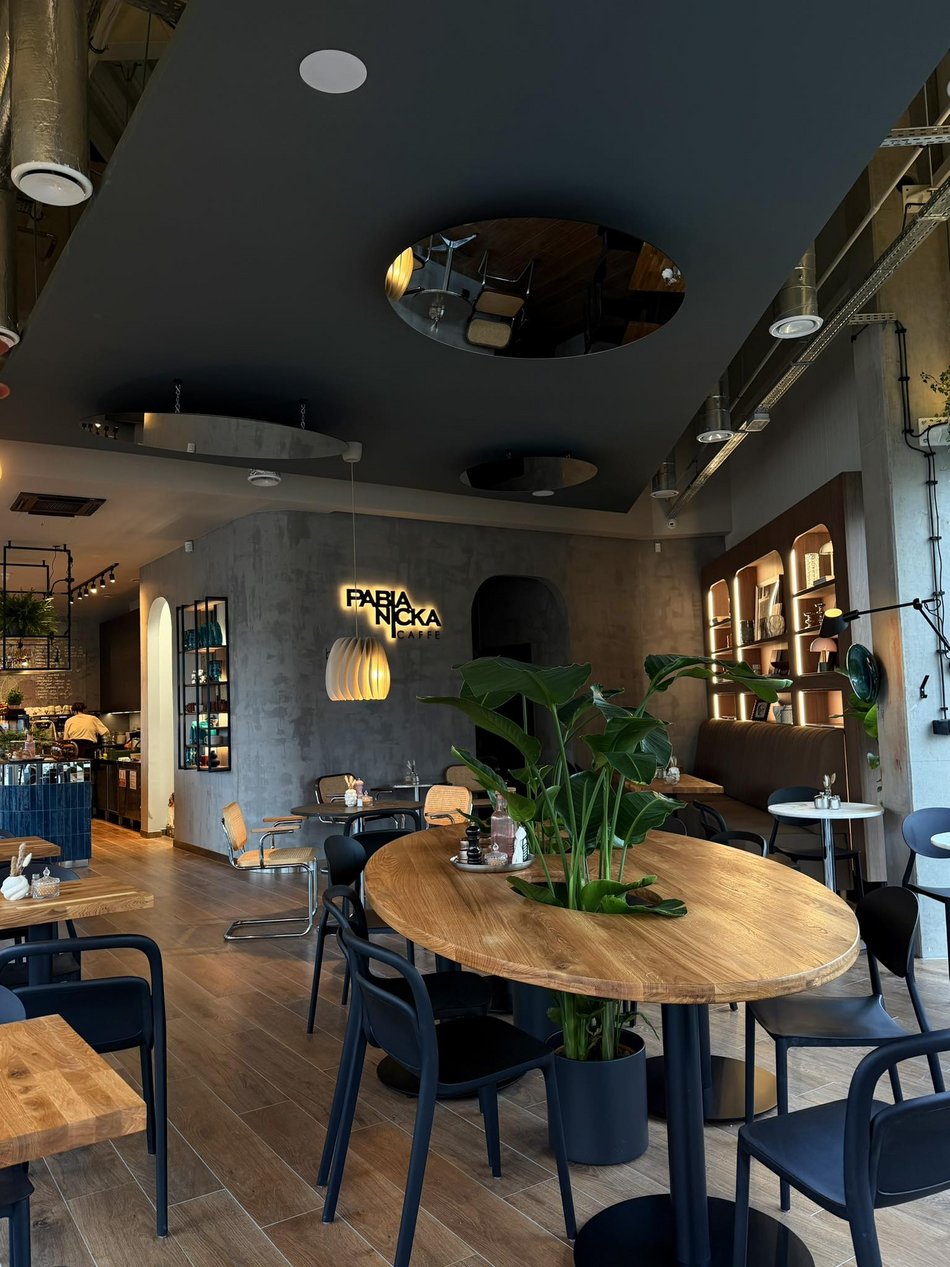 Łódź. Caffe przy Ulicy