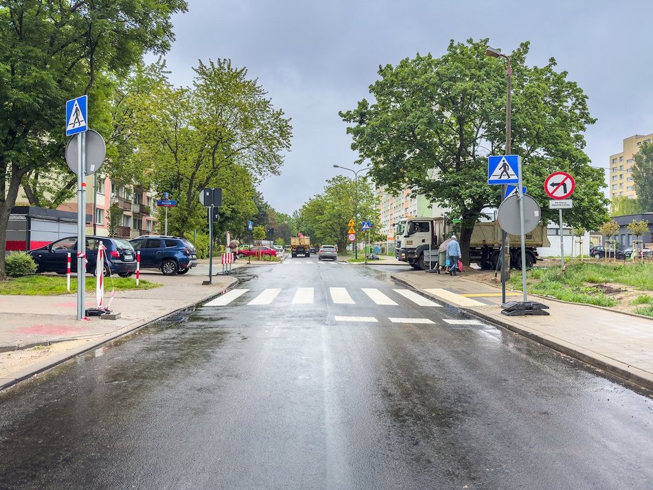 Łódź. Remont ul. Rydla w Łodzi