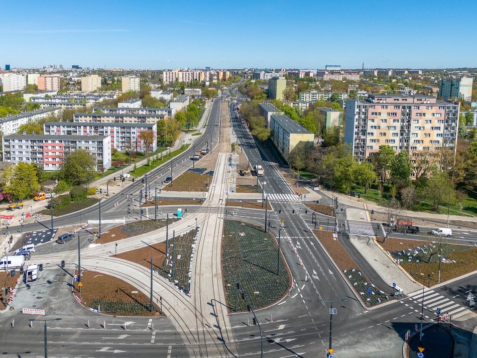 Łódź. Remont Śmigłego-Rydza w Łodzi. Kiedy w pełni otworzą ulicę dla ruchu?