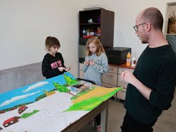 Łódź. Zdjęcia ze Świetlicy Podwórkowej w Łodzi