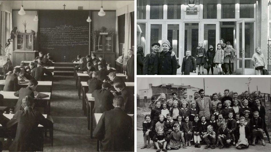 Łódź. Szkoły i uczniowie w Łodzi w dawnych latach. Wyjątkowy klimat na starych fotografiach!