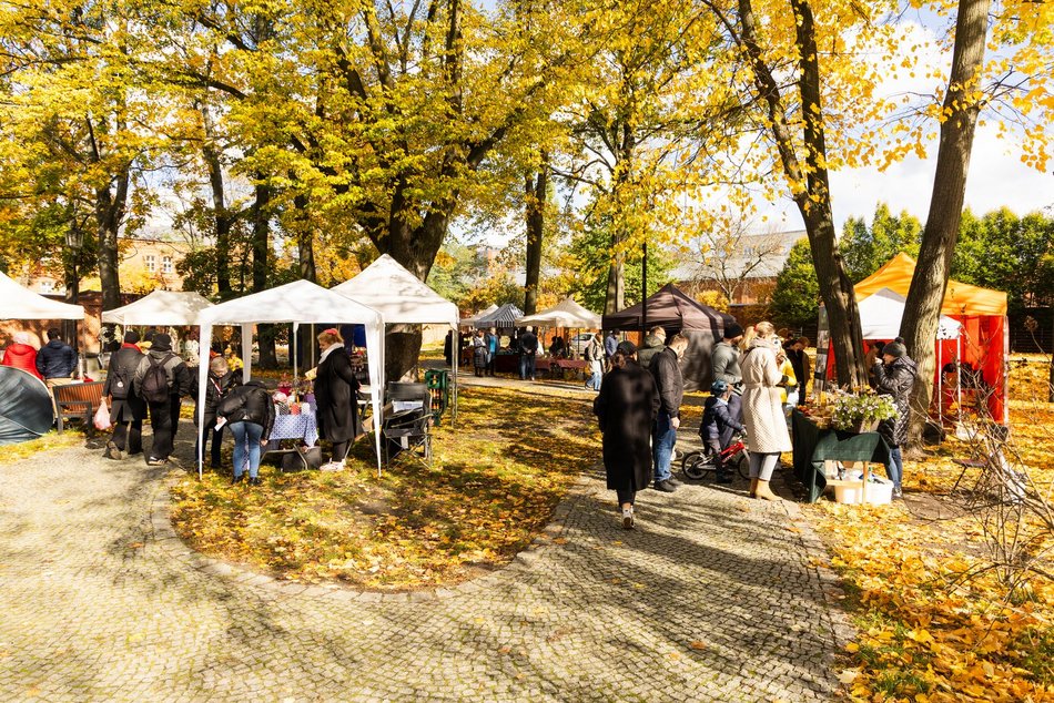 Łódź. Targ Staroci na Księżym Młynie w Łodzi. Rękodzieła, biżuteria, winyle i wiele więcej