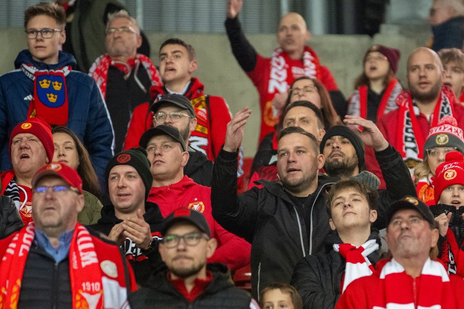 Kibice na meczu Widzewa Łódź z Zagłębiem Lubin. Byłeś/aś? Odszukaj się w galerii
