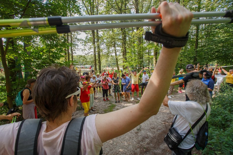 Nordic walking w Arturówku