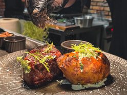 Łódź. Restauracja Ogień i Sól w Ogrodach Geyera
