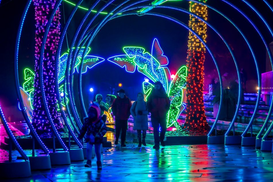 Park Miliona Świateł w Orientarium Zoo Łódź