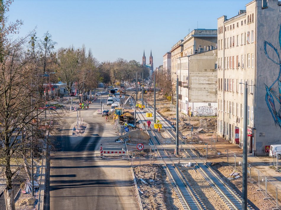 Remont Wojska Polskiego. Najnowszy raport z inwestycji na Bałutach