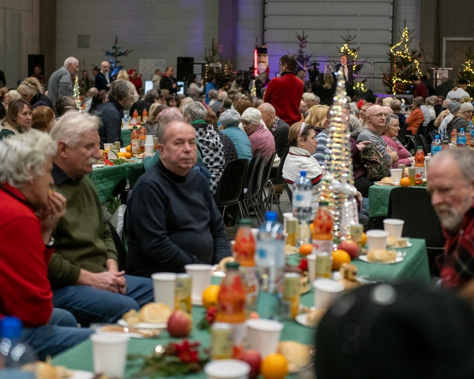 Miejska Wigilia dla osób samotnych w Łodzi 2024