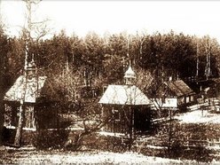 Kapliczki w Łagiewnikach w 1910 r.