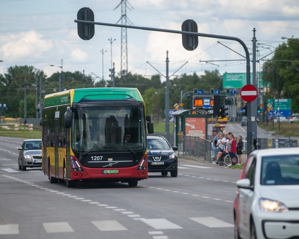 Łódź. Linia autobusowa 59 MPK Łódź