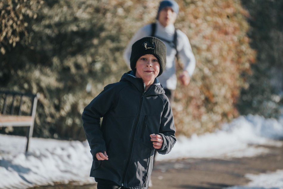 Botaniczna Piątka w Ogrodzie Botanicznym w Łodzi. Galeria z mroźnego biegu