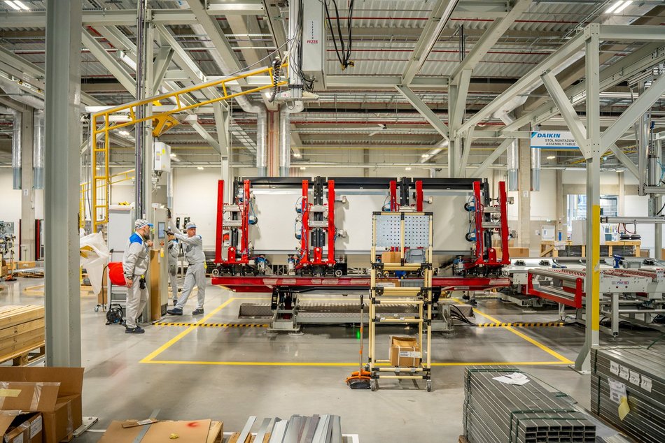 Łódź. Fabryka Daikin pod Łodzią